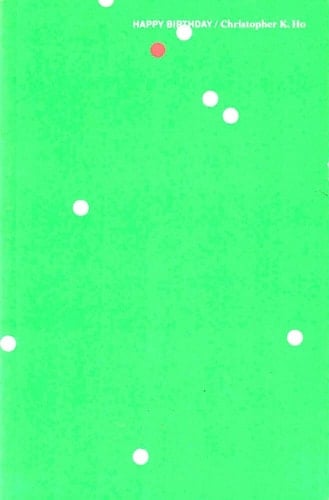 Happy Birthday Christopher K. Ho