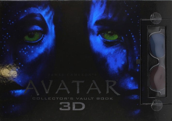 James Cameron's Avatar Collector's Vault Book 3D.