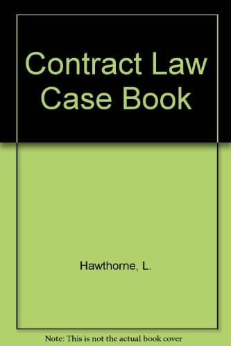 Contract Law Casebook