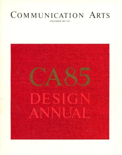Communication Arts Annuals Design Annuals 1985