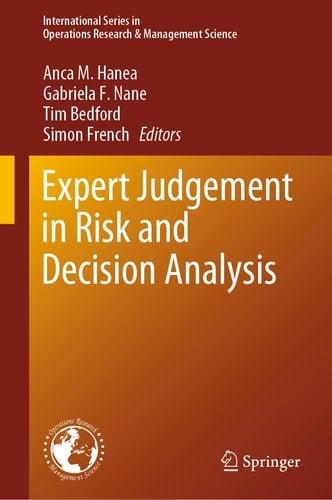 Expert Judgement in Risk and Decision Analysis
