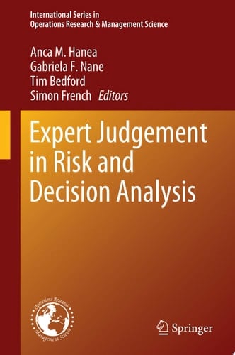 Expert Judgement in Risk and Decision Analysis