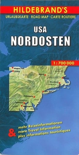 Northeastern USA Map