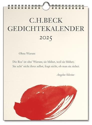 C.H. Beck Gedichtekalender Kleiner Bruder 2025 (41. Jahrgang).