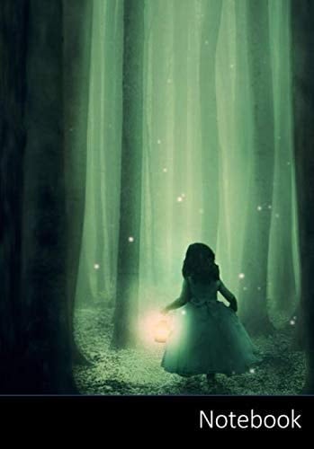 Notebook: Carnet de notes forêt enchantée | ligné | format A5