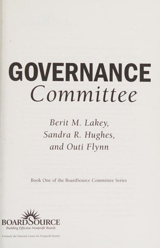 Governance Committee