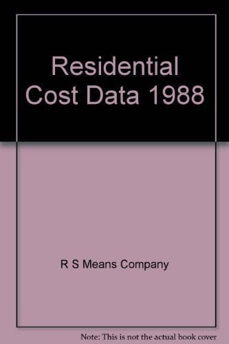 Means Residential Cost Data, 1988