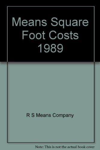 Means Square Foot Costs, 1989