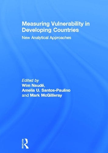 Measuring Vulnerability in Developing Countries New Analytical Approaches