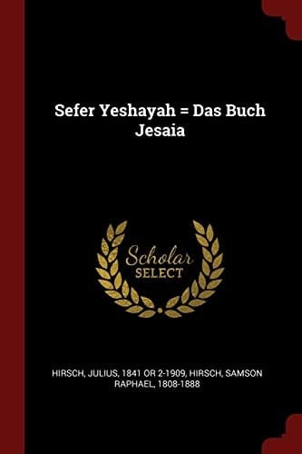 Sefer Yeshayah = Das Buch Jesaia