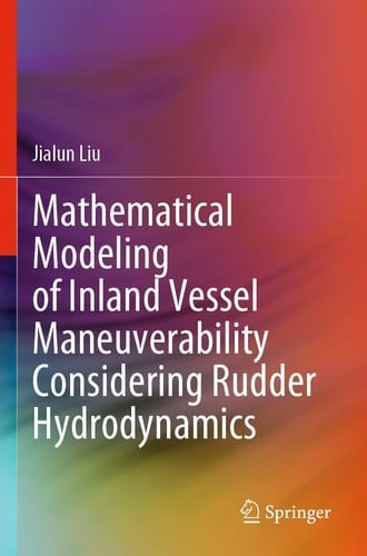Mathematical Modeling of Inland Vessel Maneuverability Considering Rudder Hydrodynamics