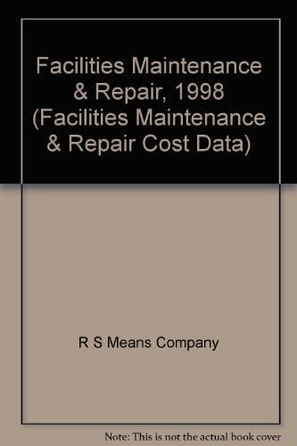 Means Facilities Maintenance and Repair, 1998