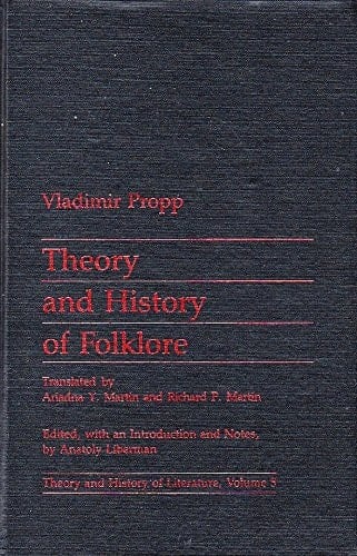 Theory and History of Folklore