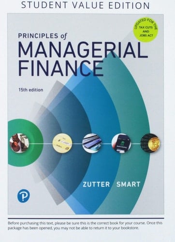 Principles of Managerial Finance, Student Value Edition Plus MyLab Finance with Pearson eText - Access Card Package (Pearson Series in Finance)