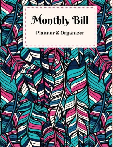 Monthly Bill Payment Planner and Organizer: Monthly Bill Tracker Organizer Notebook , Expense and Bill Tracker , Bill Payment checklist