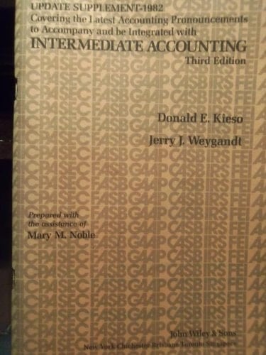 Fasb Update Supplement 1982