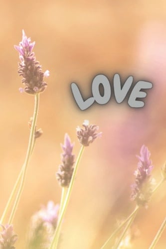 Love: Notebook Journal Gift for loved people, 120 Pages, Size 6x9 inches