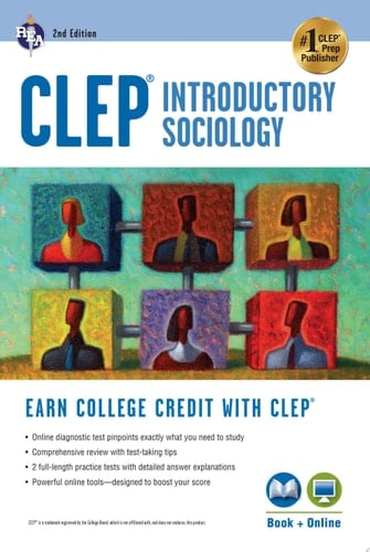 CLEP® Introductory Sociology Book + Online