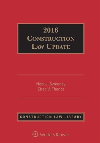 Construction Law Update 2016