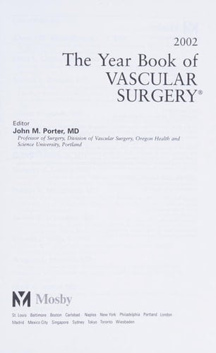 2002 Yearbook of Vascular Surgery