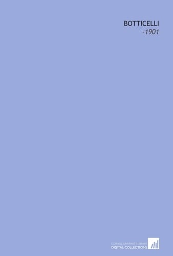 Botticelli: -1901