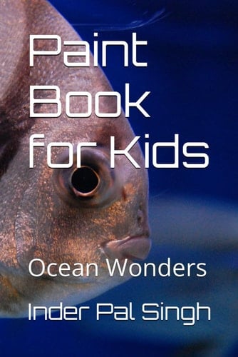 Paint Book for Kids: Ocean Wonders