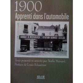 1900, apprenti dans l'automobile