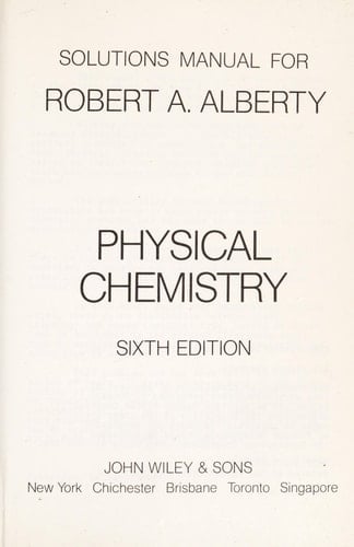 Physical Chemistry