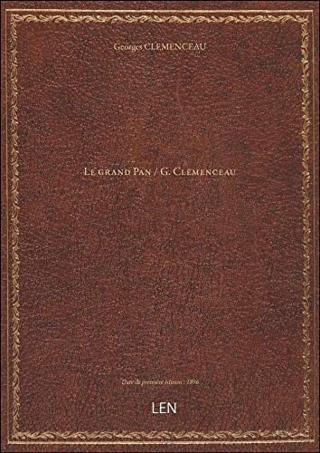 Le grand Pan / G. Clemenceau