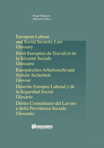 European Labour Law and Social Security Law