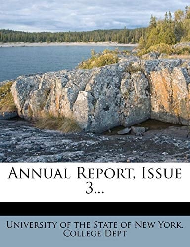 Annual Report, Issue 3...
