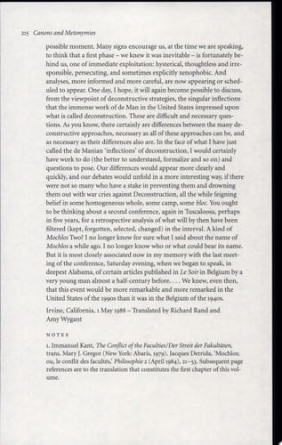 Logomachia The Conflict of the Faculties