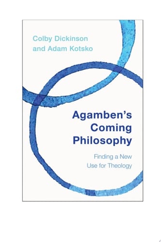 Agamben's Coming Philosophy