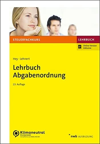 Lehrbuch Abgabenordnung mit Finanzgerichtsordnung