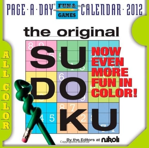 2012 CALENDARS - SUDOKU