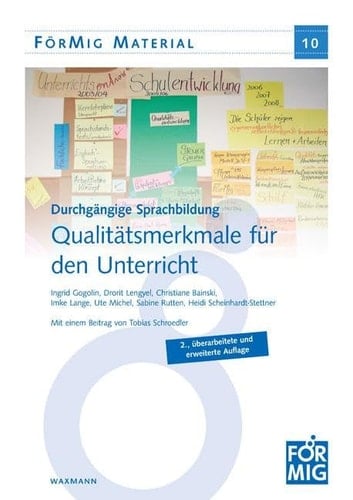 Qualitätsmerkmale für den Unterricht - durchgängige Sprachbildung