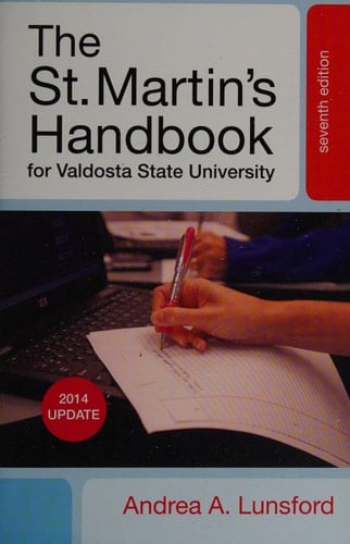 The St. Martin's Handbook For Valdosta State University