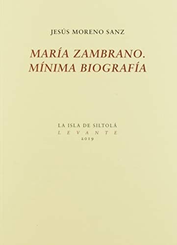 María Zambrano mínima biografía