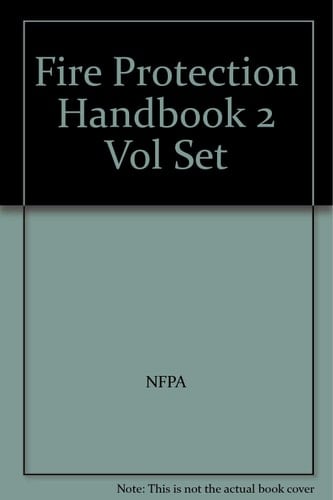 Fire Protection Handbook 2 Vol Set