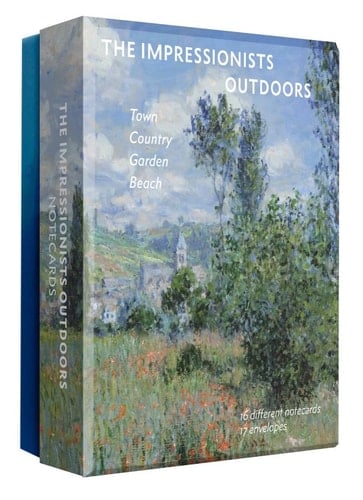 The Impressionists Outdoors Notecard Set
