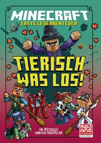 Minecraft Erste Leseabenteuer - Tierisch was los! Ein offizielles Minecraftabenteuer