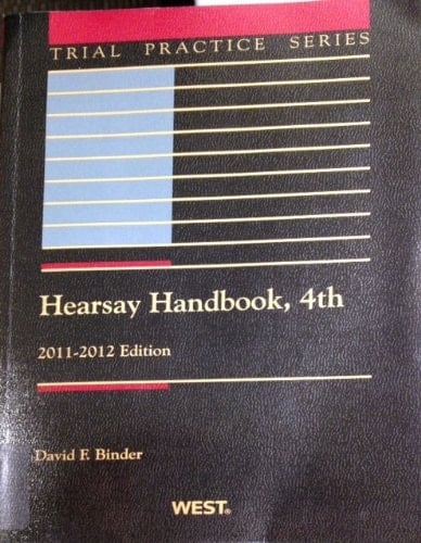 Hearsay Handbook, 4th