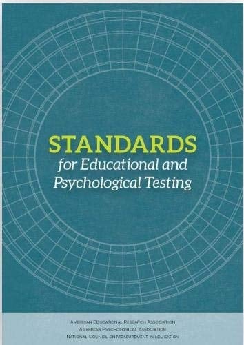 Standards for Educational and Psychological Testing