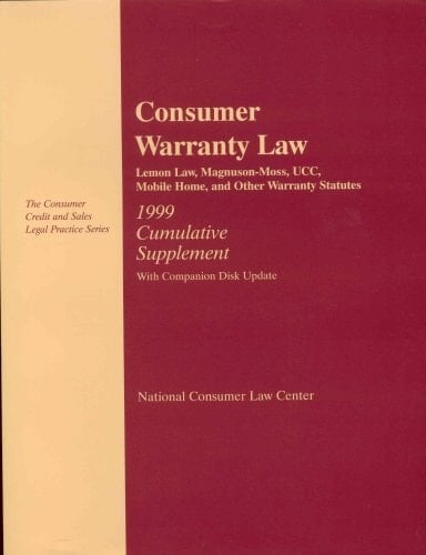 Consumer Warranty Law 1999 Supplement