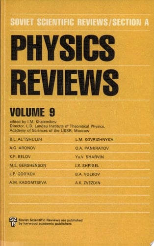 Physics Reviews
