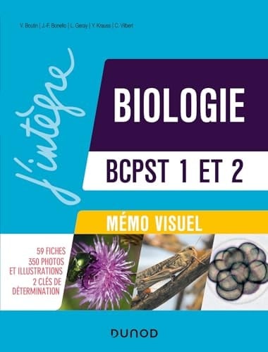 Biologie BCPST 1 et 2 Mémo visuel
