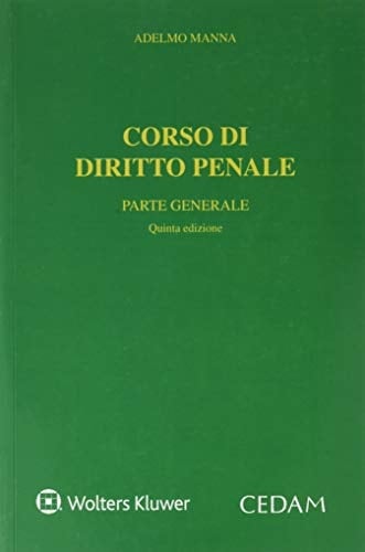 Corso di diritto penale. Parte generale