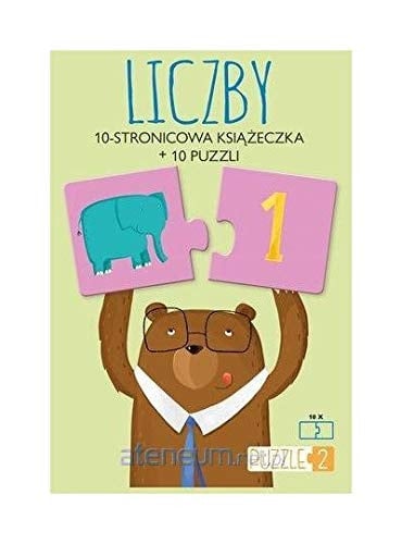 Liczby 10-stronicowa książeczka + 10 puzzli