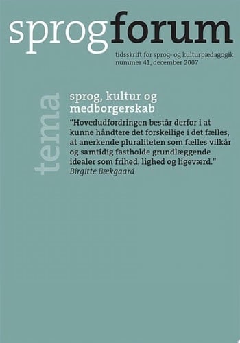 Sprog, kultur og medborgerskab