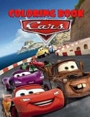 Cars Coloring Book Disney, Pixar, (50 Pages) Children Coloring Book